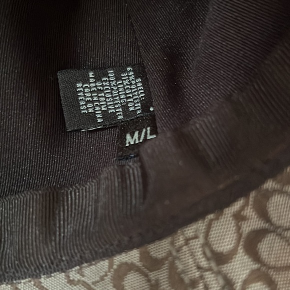 Vintage Coach Bucket Hat Size M/L - Picture 8 of 8